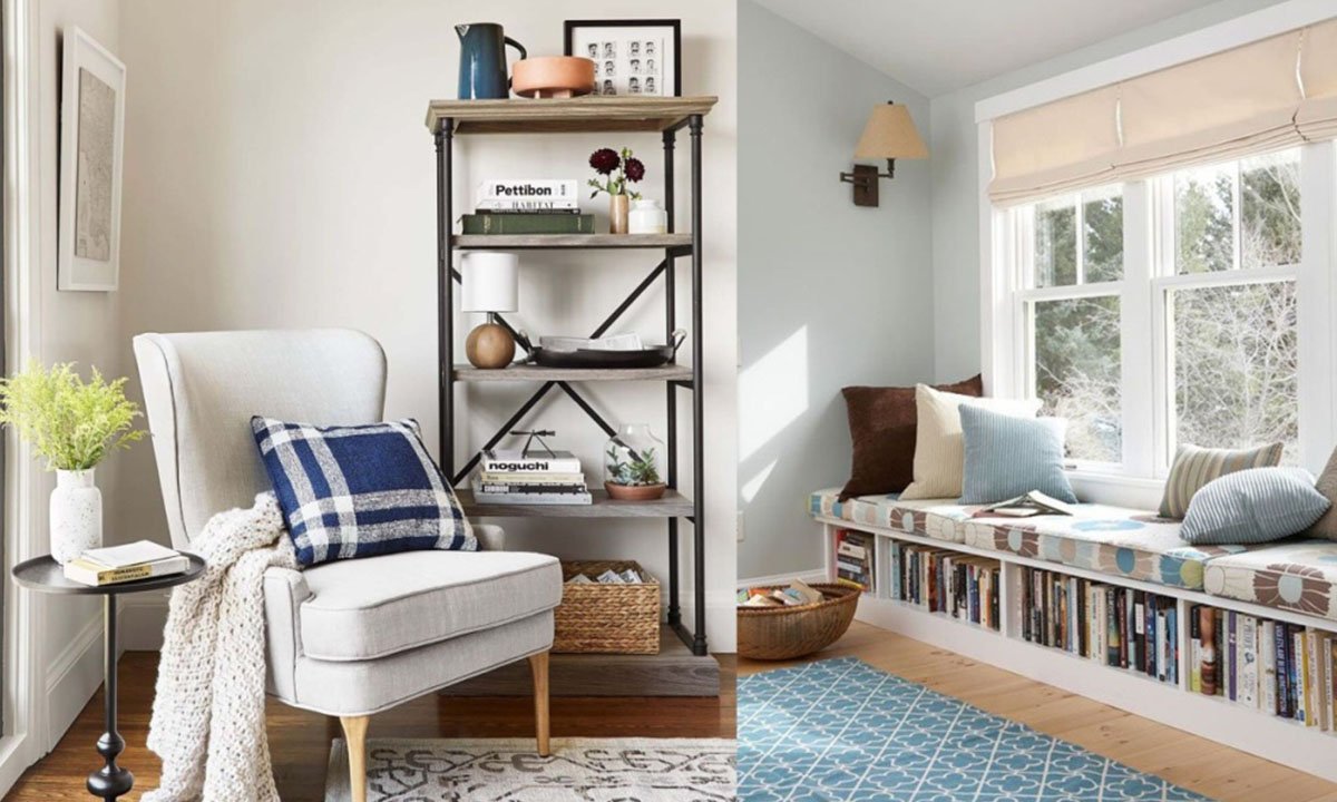 Create a Cozy Reading Nook Corner