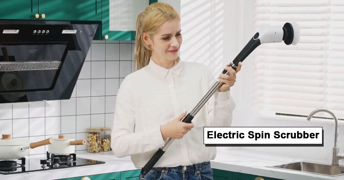 Electric Spin Scrubber